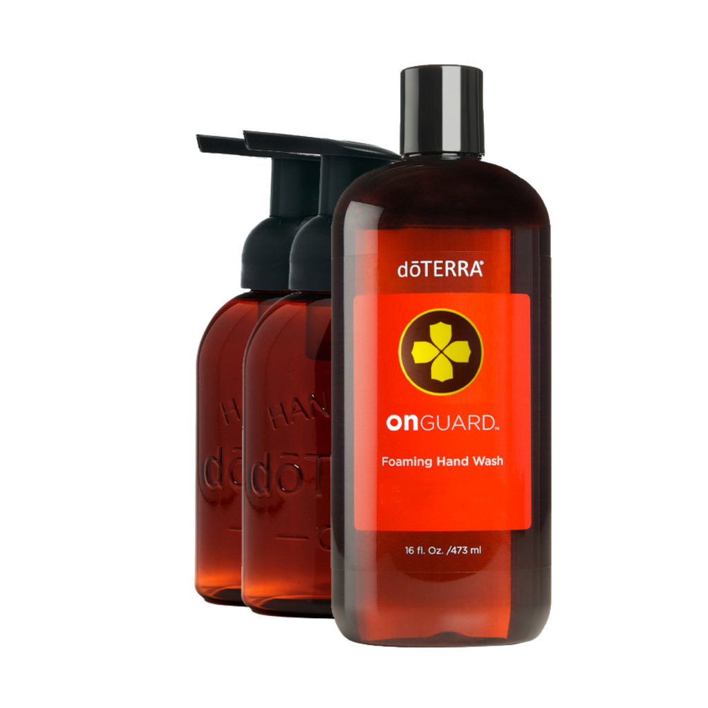 dōTERRA On Guard® Foaming Hand Wash with 2 Dispensers